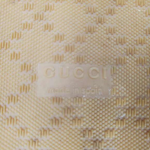 Gucci GG Monogram Leather Espadrilles Flats - Picture 6 of 8